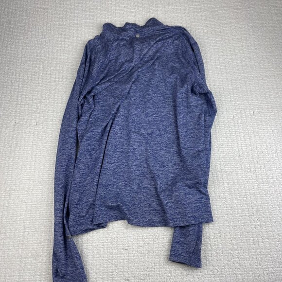 Nike Dri Fit Running Men's Large Blue/Purple 1/4 Zip Pullover 683485-457 Shirt - Picture 12 of 16